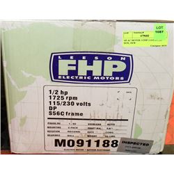 HP AC MOTOR 112HP 115/230V, IN BOX, NEW