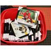 Image 1 : TUB OF 19  AUTOGRAPHED HOCKEY PICTURES CONTAINING