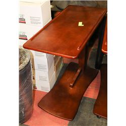 OVE THE BED TILTABLE TV TABLE ON WHEELS