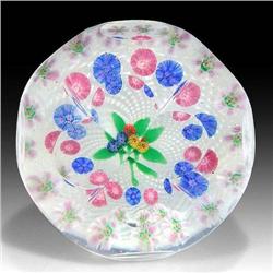 Chinese Early Nosegay and Garland Paperweight