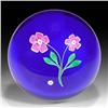 Image 1 : Baccarat 1973 Two Flower Paperweight