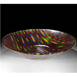 Andrew Galvin Untitled Fused Cast Glass Bowl