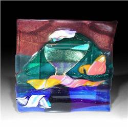 Christie Stratton Moody Multi-Colored Plate