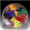 Image 2 : Peter Raos 2004 Coral Garden Ovoid Paperweight