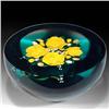 Image 1 : Rick Ayotte 2005 OOAK Yellow Rose Paperweight