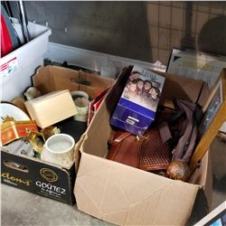 2 BOXES OF ESTATE GOODS