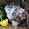Image 2 : 2 LARGE BAGS OF PLANTERS