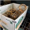 Image 1 : BOX OF LIDDED JARS