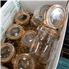 Image 2 : BOX OF LIDDED JARS