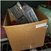 Image 1 : BOX OF HARDWARE ORGANIZERS W/ HARDWARE