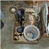 Image 2 : 2 BOXES OF GARDEN DECOR