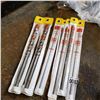 Image 1 : ASSORTED 12" CONCRETE DRILL BITS