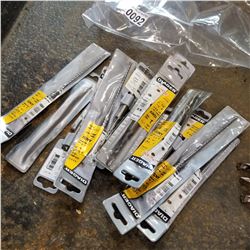LOT OF ASSORTED DIAGAR DRILL BITS 6"
