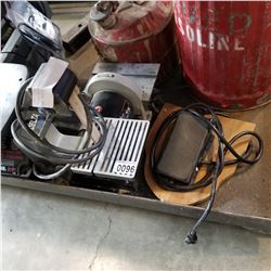 DELTA SHOP MASTER SANDER COMBO AND PEDDLE
