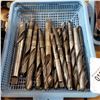 Image 2 : BASKET OF MACHINIST DRILL BITS