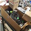 Image 1 : BOX OF EXTENSION CORDS AND ELECTRICAL BOXES