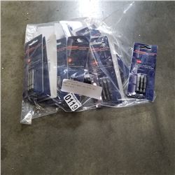BAG OF WEST WARD HEX BITS AND OTHER BITS
