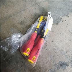 4 WESTWARD VDE 1/4" NUT DRIVERS