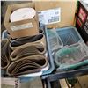 Image 1 : 2 TRAYS OF SANDING BELTS