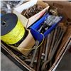 Image 2 : BOX OF VARIOUS NUTS, BOLTS, AND FITTINGS