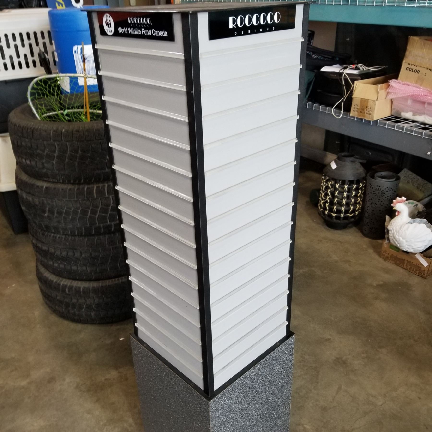 RETAIL ROTATING DISPLAY UNIT