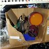 Image 2 : LOT OF PLASTIC AND METAL PIPE ADAPTERS, SHOP SUPPLIES, AND GATE COLLERS