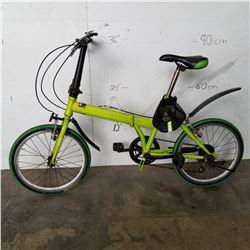 GREEN K-ROCK FOLDING BIKE