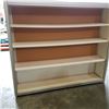 Image 5 : RETAIL DISPLAY SHELF W/BACKSIDE STORAGE