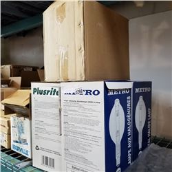 LOT OF 10 NEW 1000 WATT LIGHT BULBS