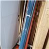 Image 2 : 3 12 FOOT PALLET RACK BARS AND 1 10 FOOT PALLET RACK BAR AND 1 18 FOOT PALLET RACK BAR
