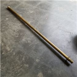 BRASS STRIPPER POLE FROM MOON DANCER PUB