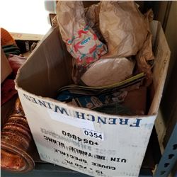 BOX OF FISHING HOOKS AND LINES