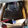 Image 2 : BOX OF VINTAGE CAMERAS, GEAR, AND TRANSISTOR RADIOS