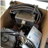 Image 2 : BOX OF ISOLATING TRANSFORMER AND 115 VOLT POWER SUPPLY CONVERTER