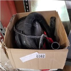 SHOP VAC MICRO 1 GALLON 3.8L - WORKING