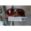 Image 1 : AUTHENTIC RAY BAN SUNGLASSES AVIATOR FLASH LENSE MODEL 3025 167/2K W/ CASE AND CLOTH - RETAIL $223