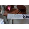 Image 2 : AUTHENTIC RAY BAN SUNGLASSES AVIATOR FLASH LENSE MODEL 3025 167/2K W/ CASE AND CLOTH - RETAIL $223