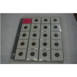 CANADIAN 1c COLLECTION 1932-2012 ALL YEARS 82 COINS