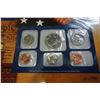 Image 2 : 1987 USA 2 MINT COIN SETS PHILIDELPHIA AND DENVER MINTS