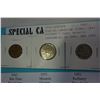 Image 3 : SPECIAL CANADIAN COINS- 1943 VICTORY 5 CENT, MOUNTIE CENTENNIAL 25 CENT, AND 1951 REFINERY COMMEMORA