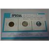 Image 1 : SPECIAL US COINS - 1916 1 CENT, BUFFALO 5 CENT COIN, AND EMERGENCY ISSUE 1943 STEEL 1 CENT THAT IS M