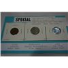 Image 2 : SPECIAL US COINS - 1916 1 CENT, BUFFALO 5 CENT COIN, AND EMERGENCY ISSUE 1943 STEEL 1 CENT THAT IS M