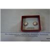 Image 2 : STERLING SILVER 11MM GENUINE FRESH WATER PEARL EARRINGS W/ APPRAISAL $400