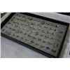 Image 2 : LARGE TRAY OF RINGS STAMPED STERLING 925