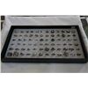 Image 1 : LARGE TRAY OF RINGS STAMPED STERLING 925