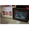 Image 1 : 2 CANADIAN PICTURES AND FLAG