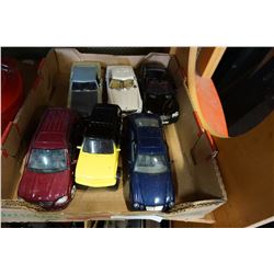 TRAY OF DIE CAST CARS