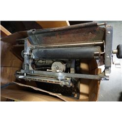 ANTIQUE TYPEWRITER