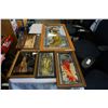 Image 1 : 5 MIRRORED ART DECO PRINTS
