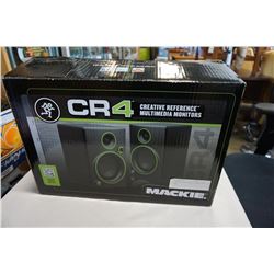 CR4 MACKIE MULTIMEDIA MONITORS IN BOX